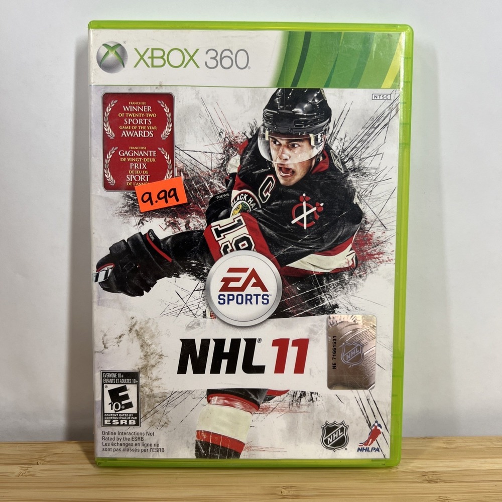 NHL 11 - Hockey EA Sports (Microsoft Xbox 360)‎ - W/Manual